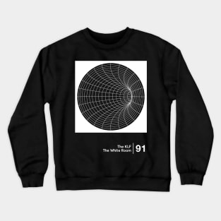 The White Room / Minimalist Graphic Artwork Crewneck Sweatshirt